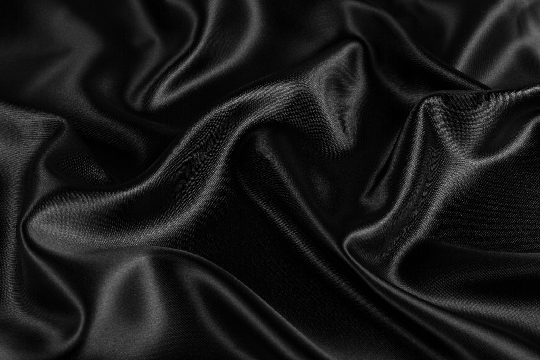 Black Silk Background 